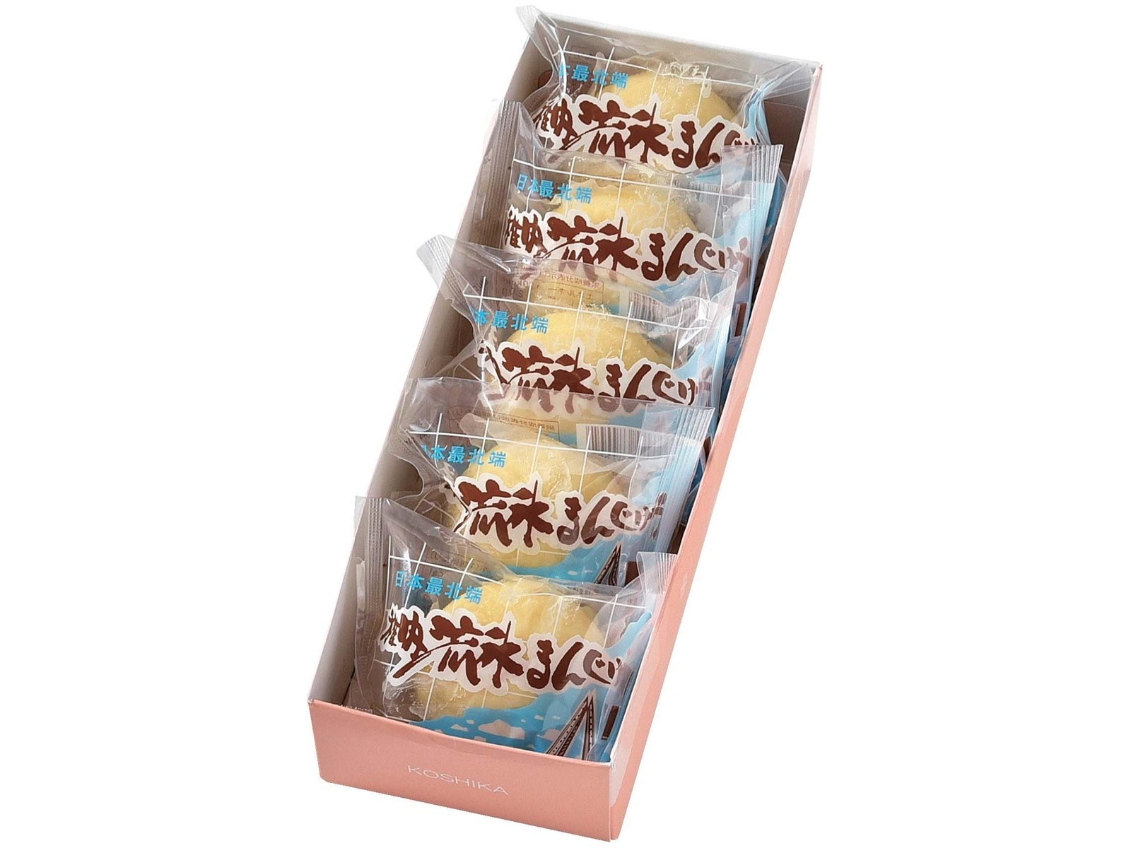 御菓子司小鹿 流氷まんじゅう 1箱（5コ入）| コープこうべネット