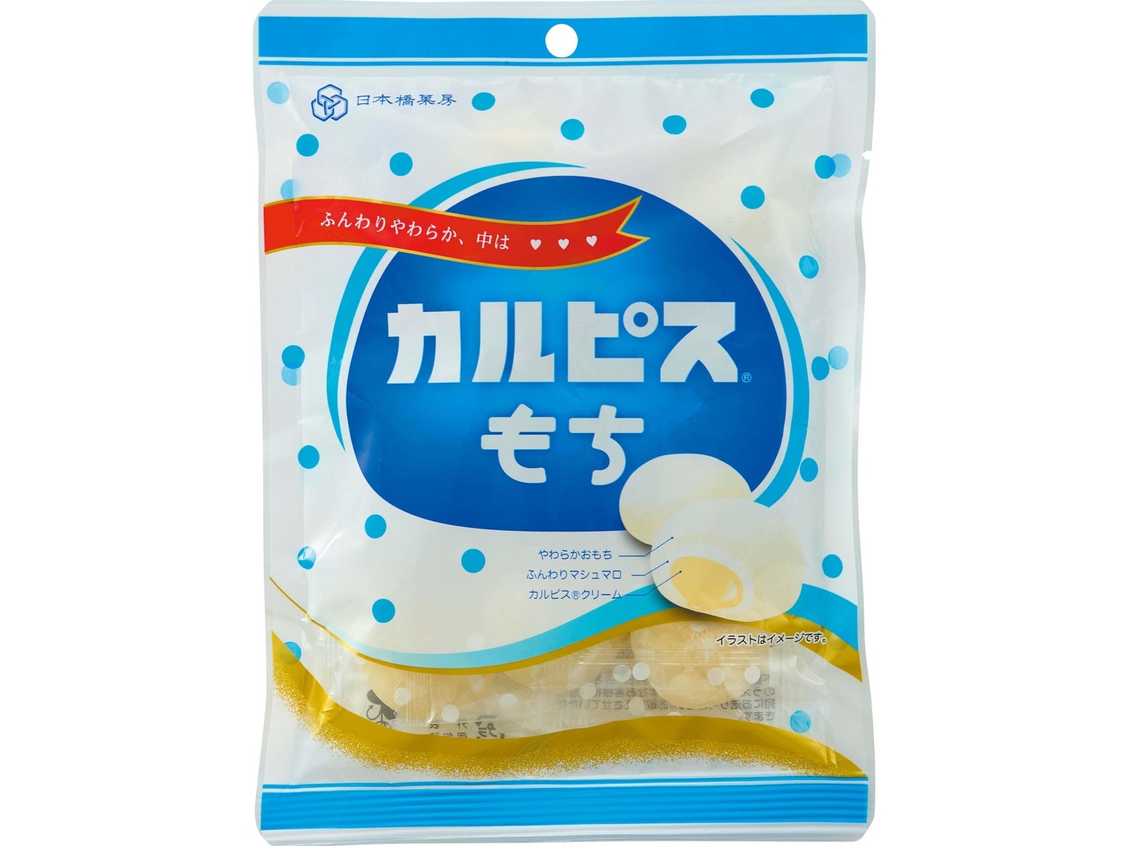 日本橋菓房 白い想い出 カルピスもち 112g（個包装込み