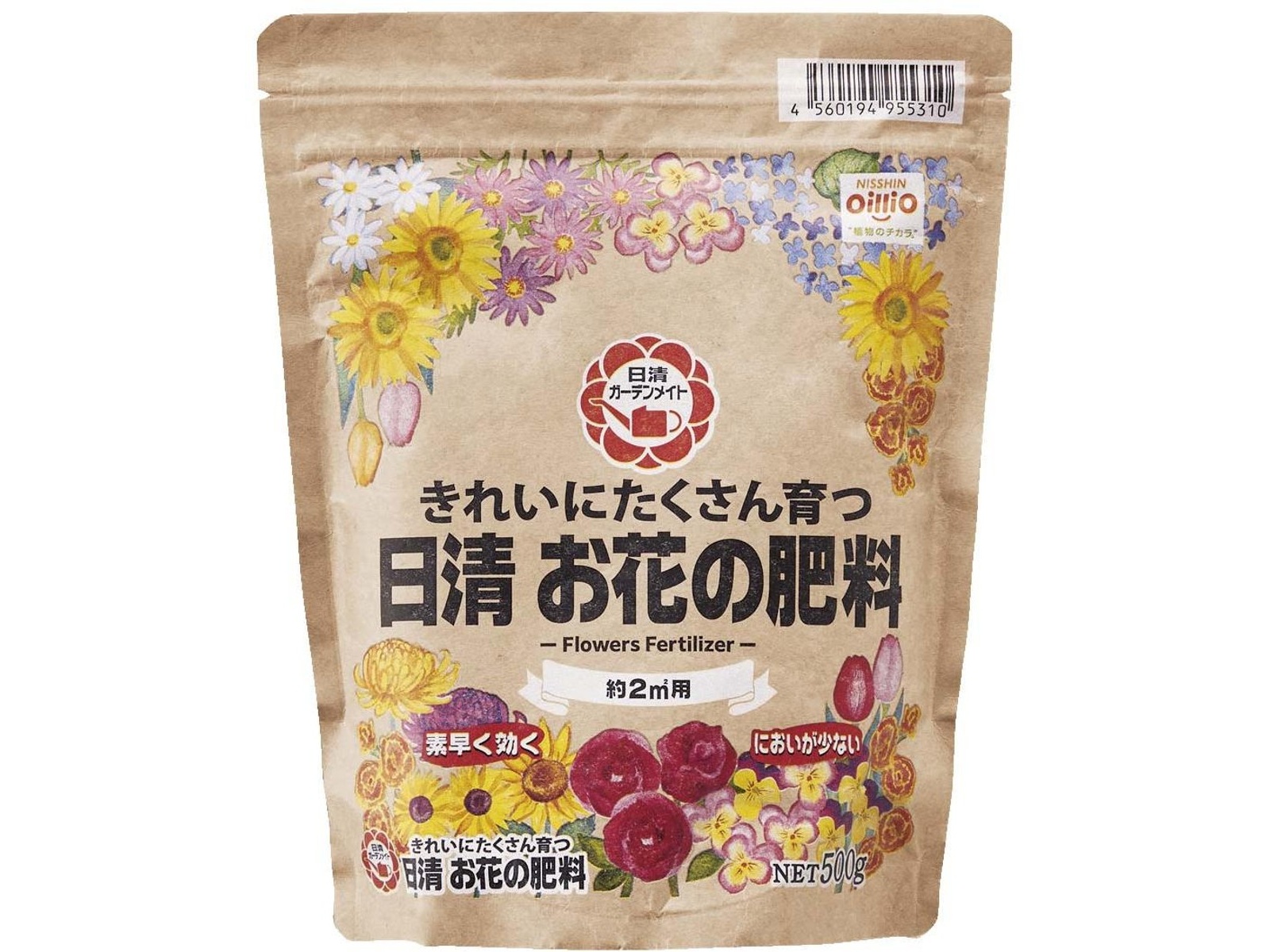 日清ガーデンメイト きれいにたくさん育つ お花の肥料 500g
