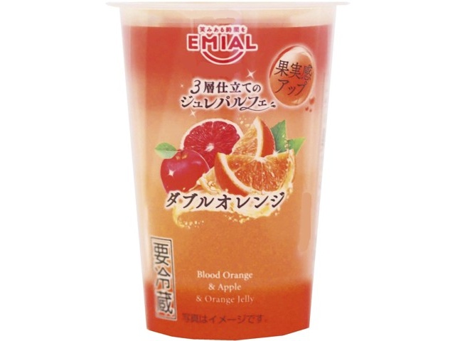 安曇野食品 3層仕立てのジュレパルフェダブルオレンジ 190g| コープ