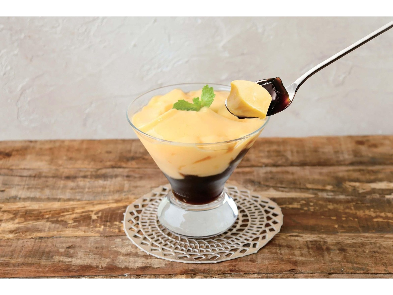 安曇野食品 SWEET CAFE プリンwith珈琲ゼリー 190g| コープこうべネット