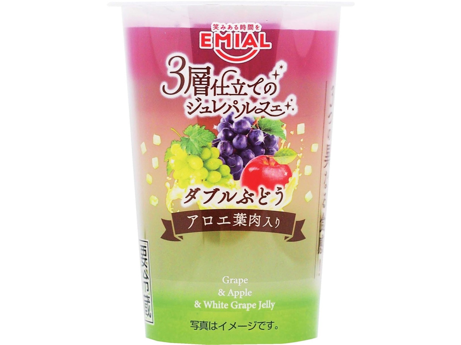 安曇野食品工房 3層仕立てのジュレパルフェダブルぶどう 190g