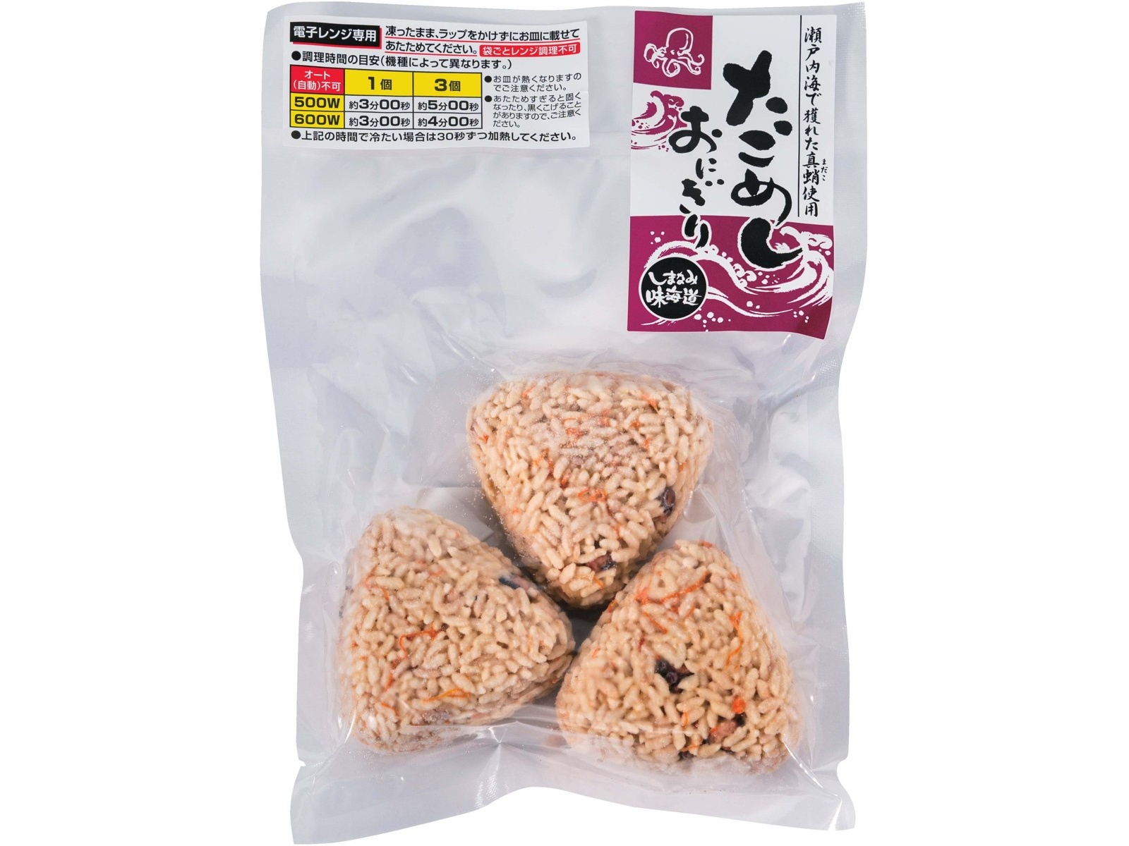 ダイイチフーズ たこめしおにぎり 3コ入（250g）| コープこうべ