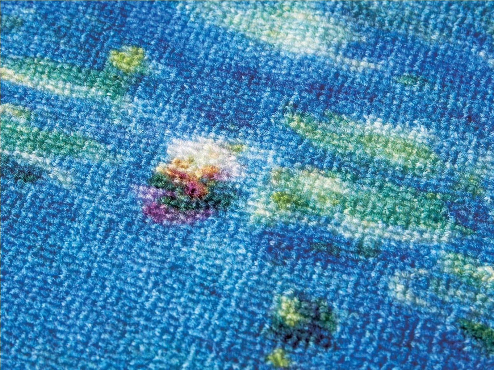名画玄関マット モネ 睡蓮 1枚| コープこうべネット
