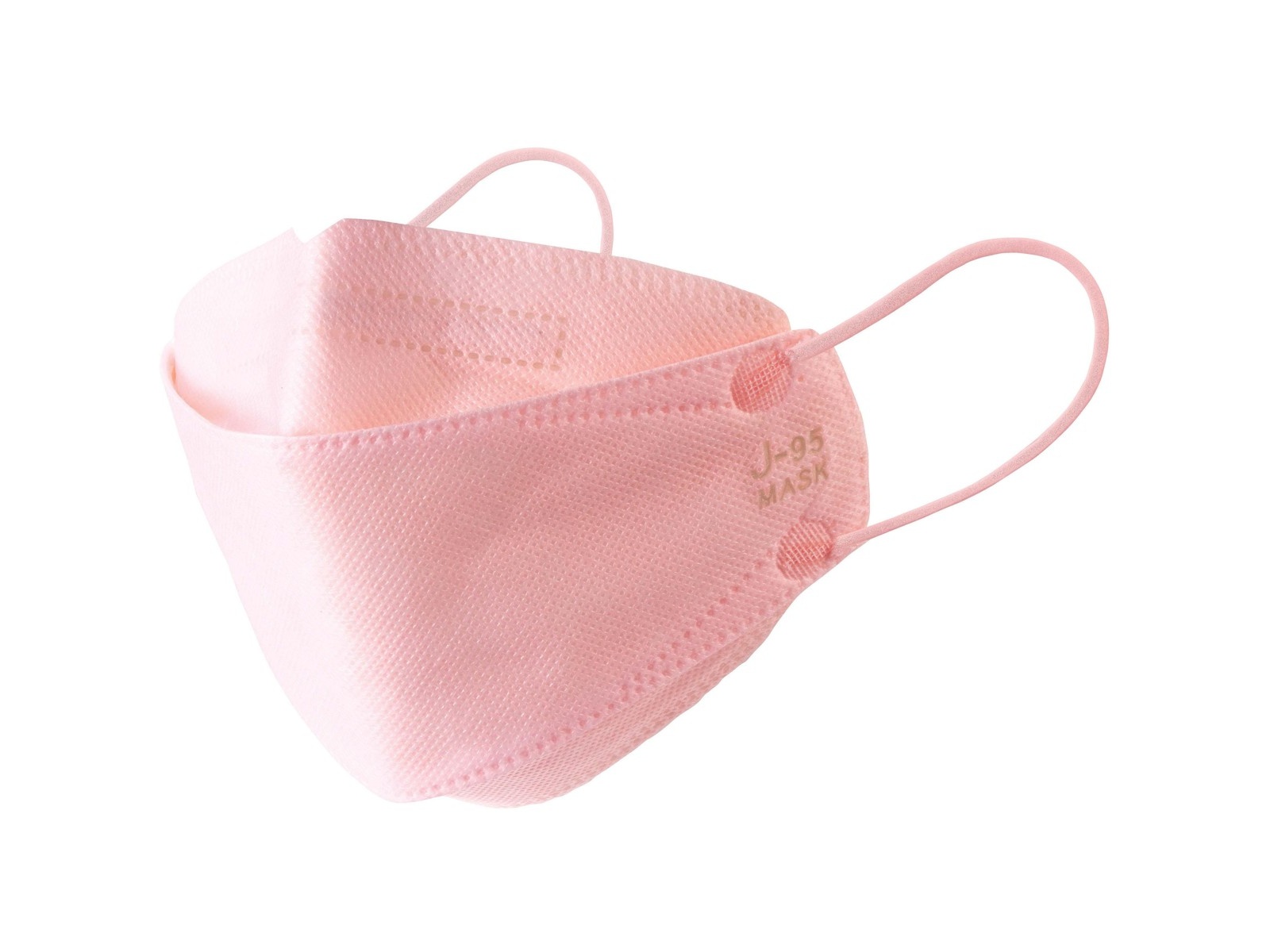 No.637 オーダーマスク ポップコーン ハンドメイド 赤 ポメラニアン