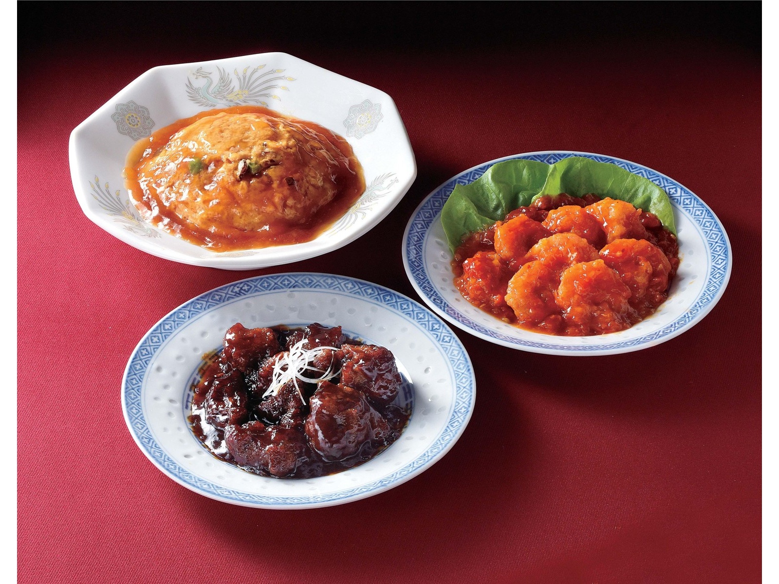 フーズパレット 四陸 人気の中華料理セット 3種セット(485g