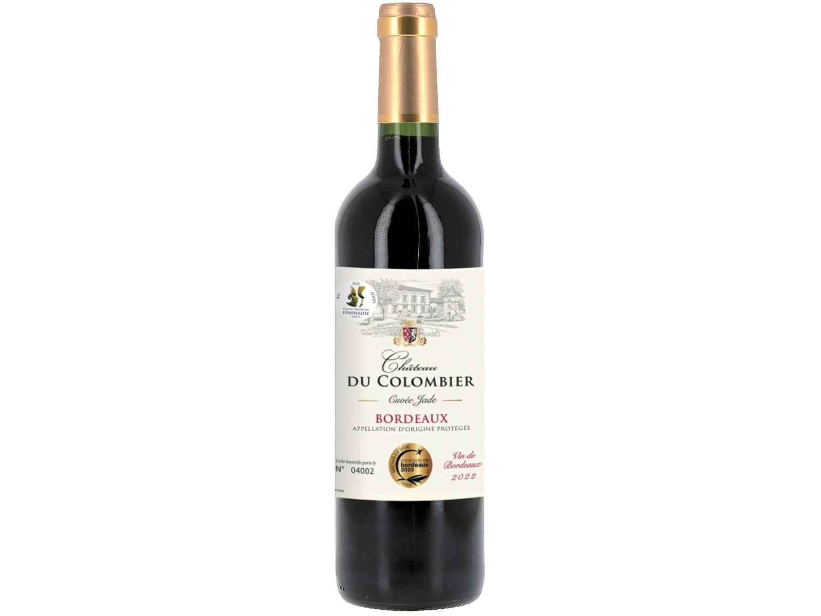 フランス ボルドー金賞赤ワイン 3本セット 750ml×3本【9037