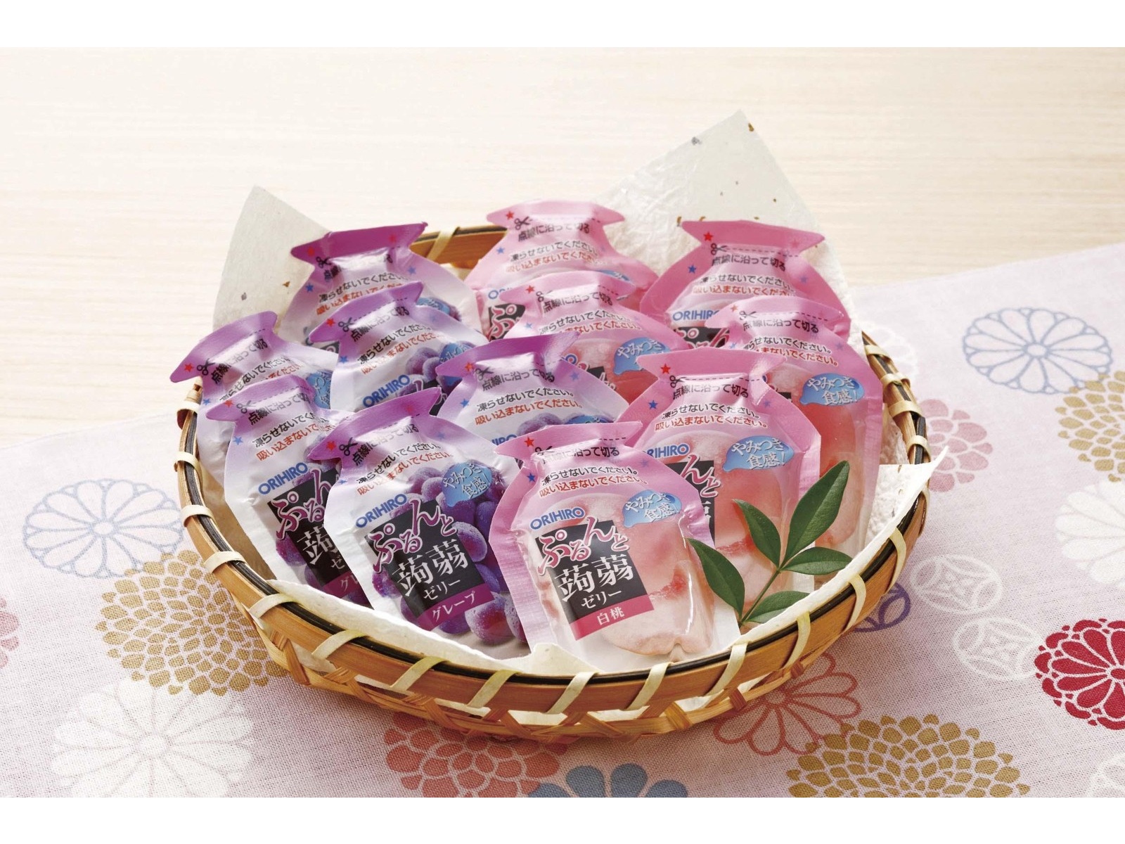 オリヒロ ぷるんと蒟蒻ゼリーひなまつり 20g×12コ入