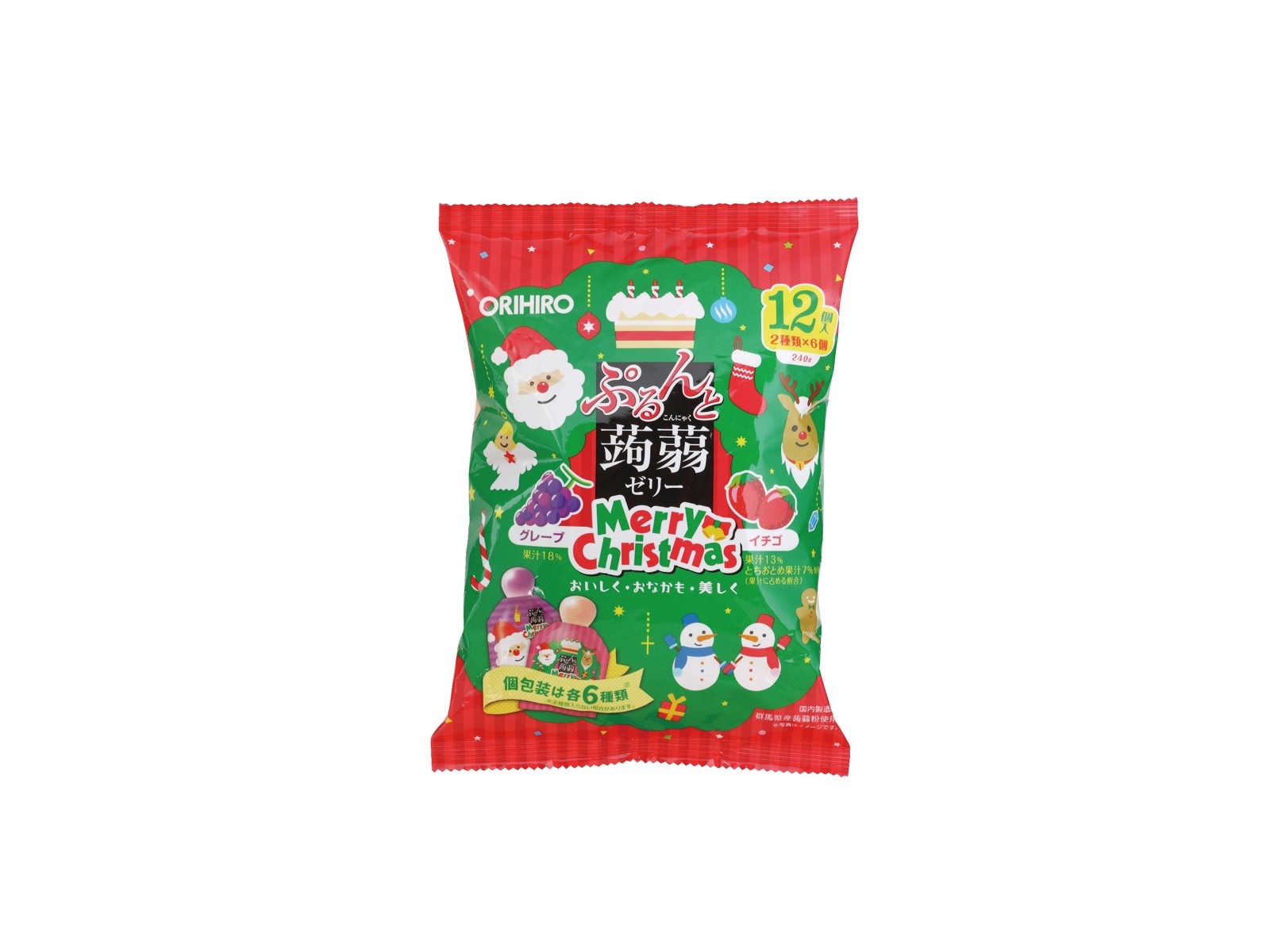 セール 一番安い クリスマス オリヒロ ぷるんと蒟蒻ゼリー コープ 20g×12コ入| 絵本・児童書