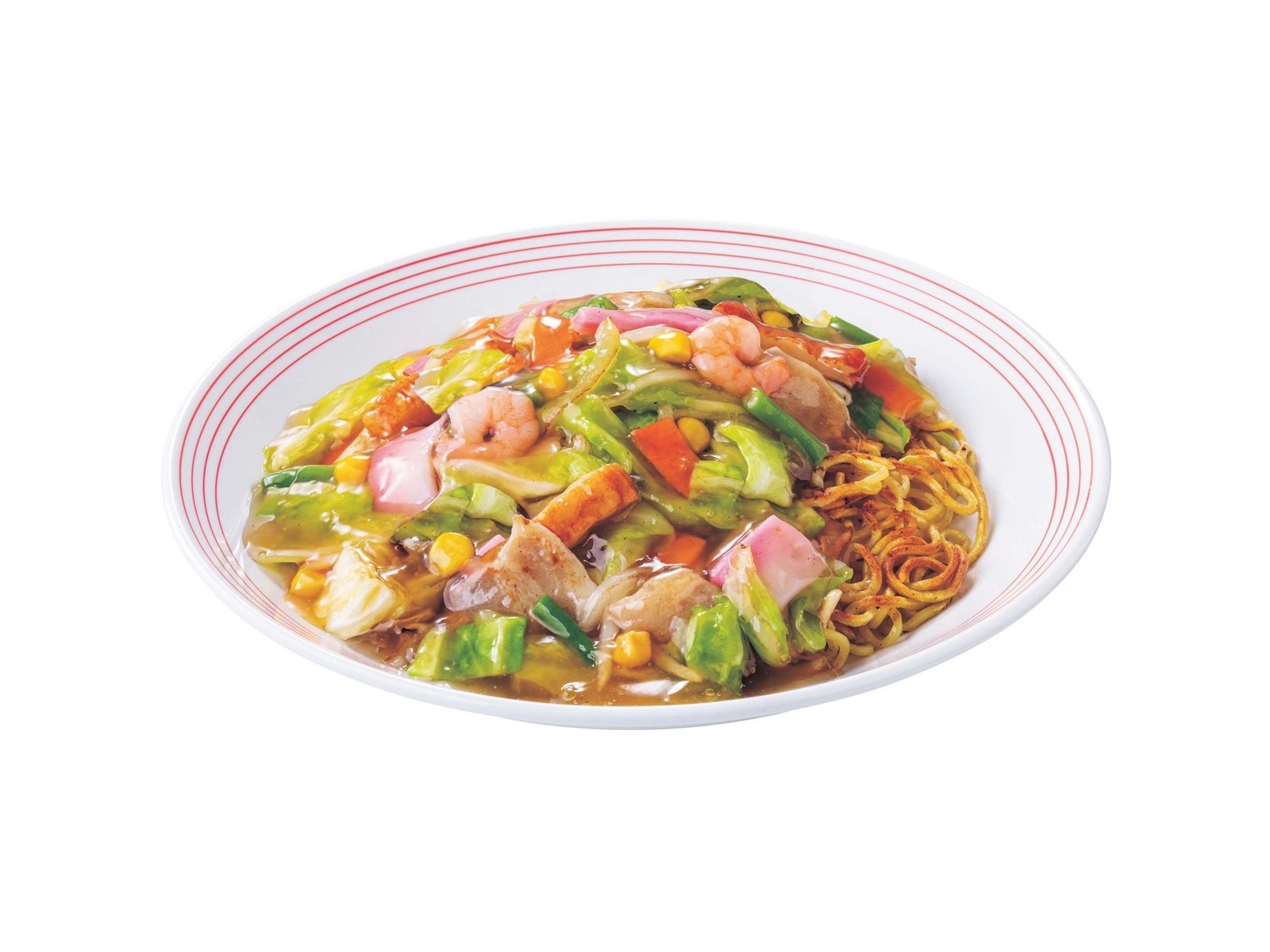 うどんりんご リンガーハットの太めん皿うどん 2人前（662g） | コープこうべネット