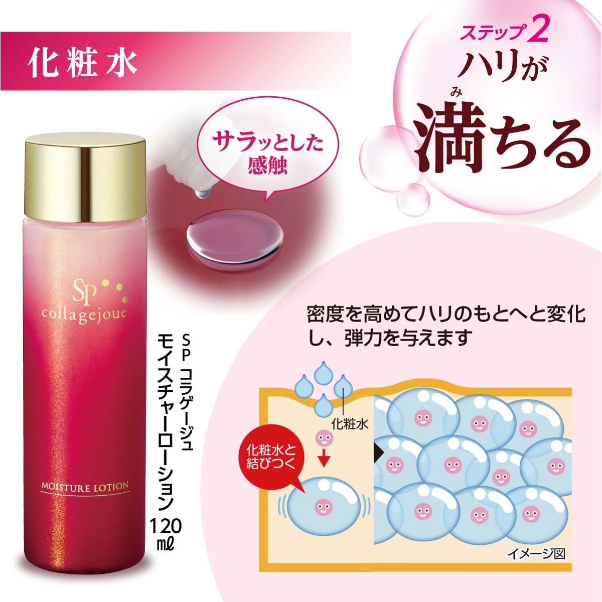 SP コラゲージュ モイスチャーローション 120ml| コープこうべ