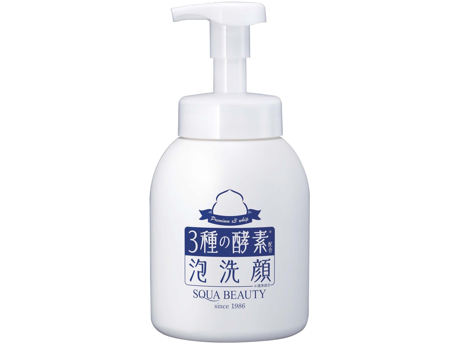 スクワビューティ 3種の酵素配合泡洗顔 ポンプ 500ml| コープ