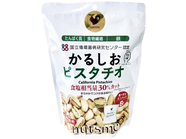 ナッツミー かるしおピスタチオ 108g（18g×6袋入
