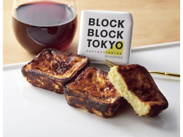 BLOCK BLOCK TOKYO バスクチーズケーキ（ベーシック） 1箱（4コ