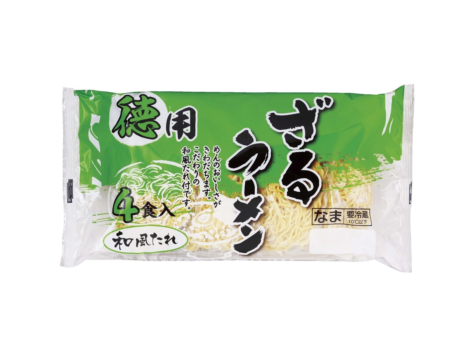 埼玉物産 徳用ざるラーメン 4食入| コープこうべネット