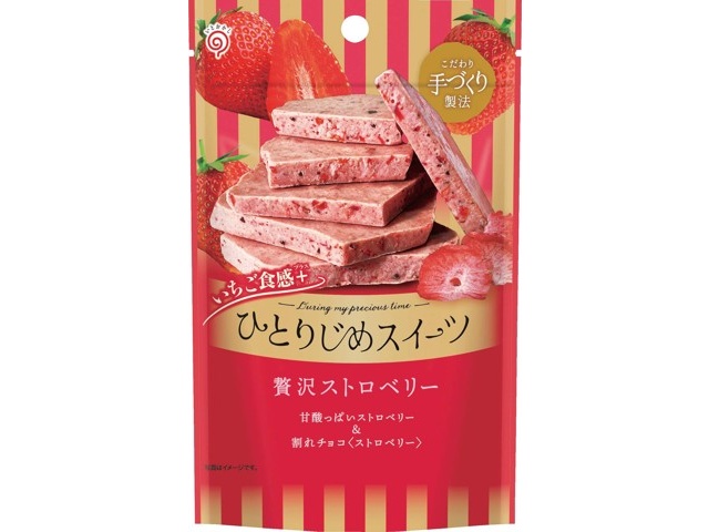 栄光堂ファクトリー ひとりじめスイーツ贅沢ストロベリー 45g