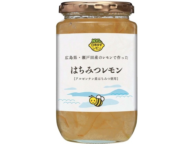 日本ゆずレモン 広島県・瀬戸田産のレモンで作ったはちみつ