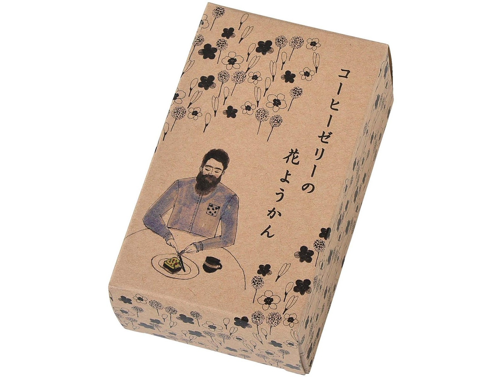 七條甘春堂 コーヒーゼリーの花ようかん 1箱（200g）| コープ