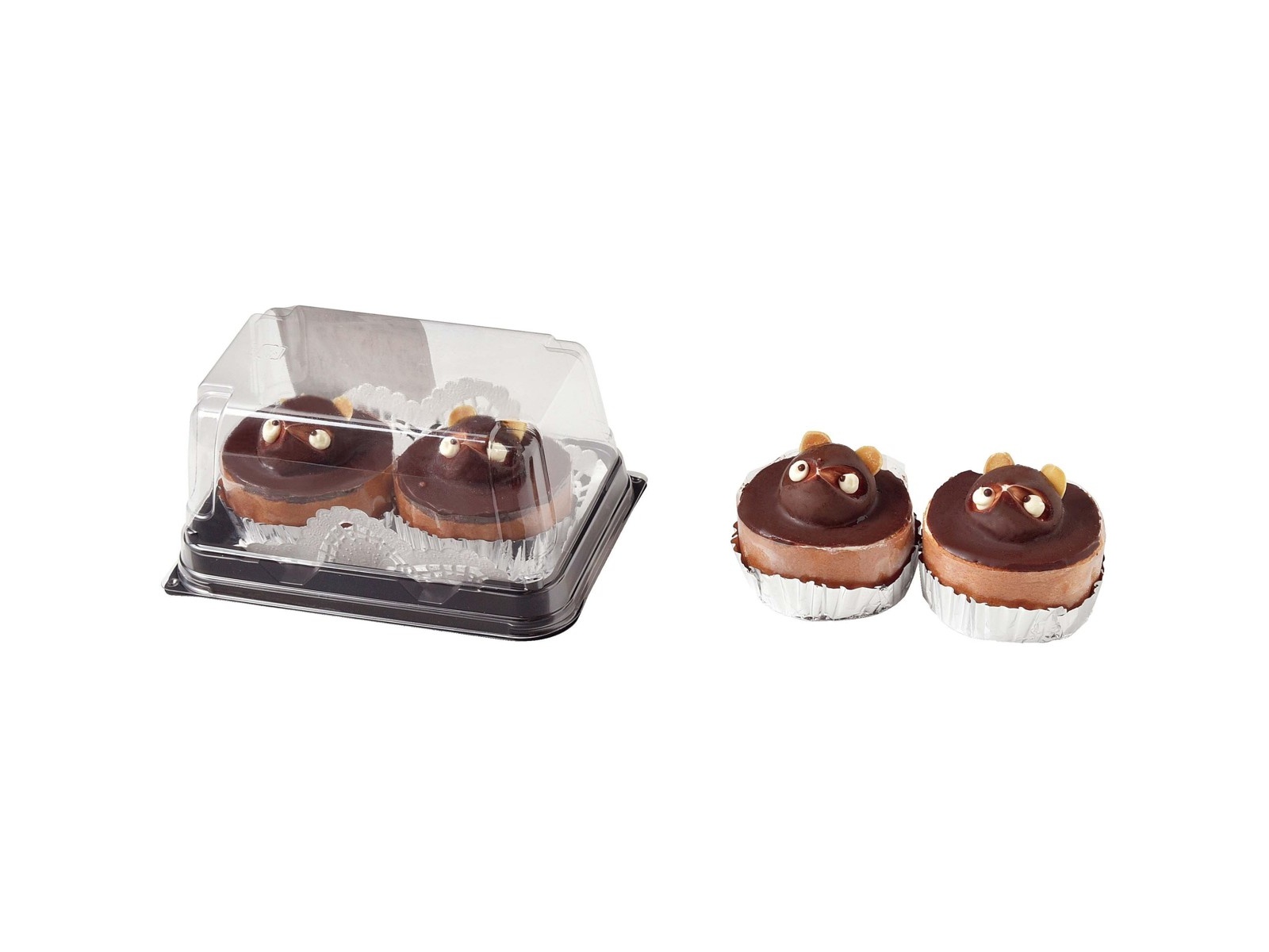坂根屋 たぬきケーキ 1パック（2コ入）| コープこうべネット