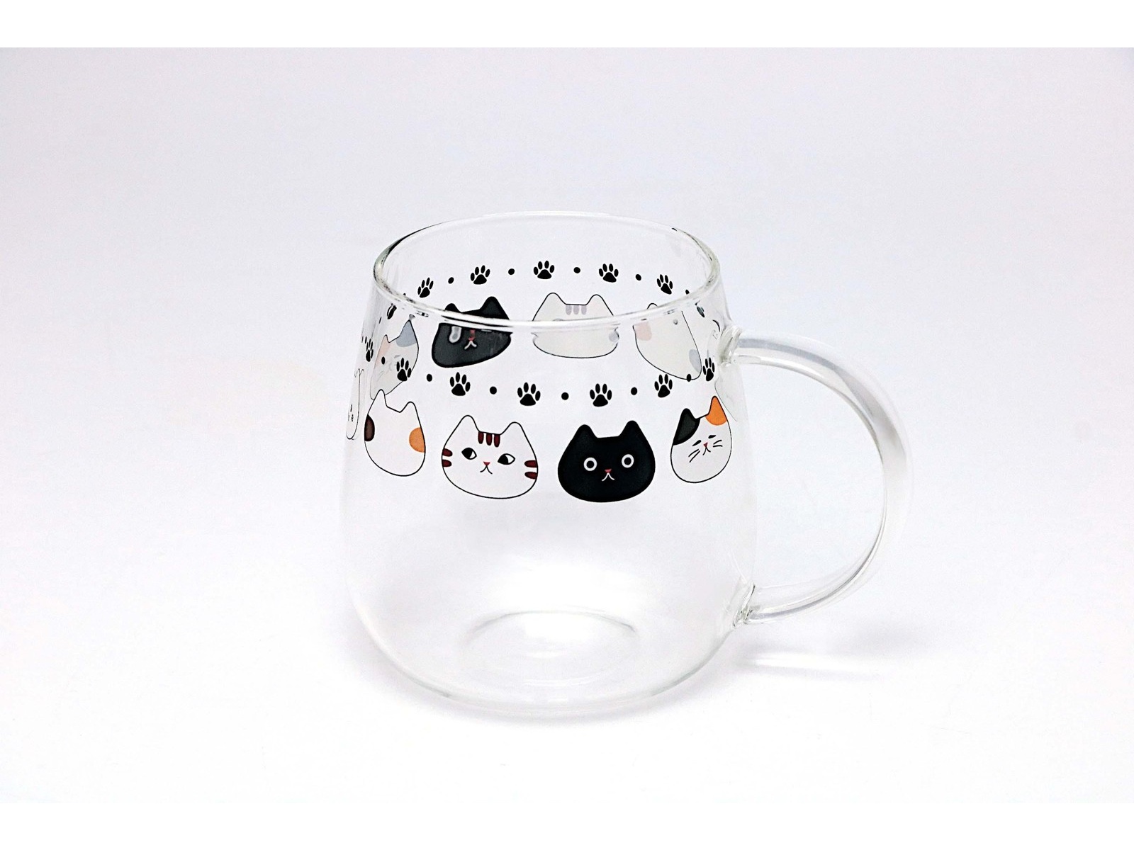 耐熱ガラスマグ まったり猫 2コ組| コープこうべネット