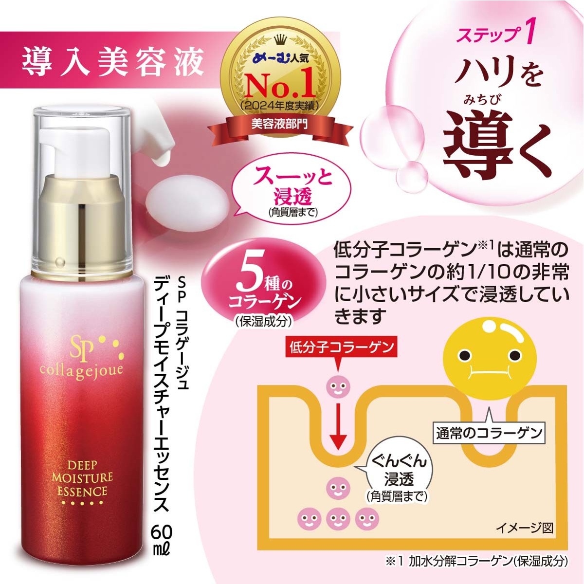 SP コラゲージュ ディープモイスチャーエッセンス 60ml