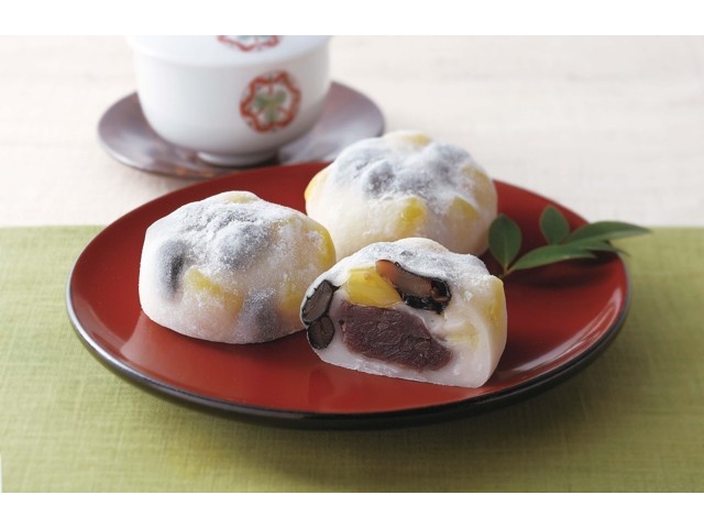 白川菓匠 大黒屋 栗黒豆大福 1箱（4コ入）| コープこうべネット