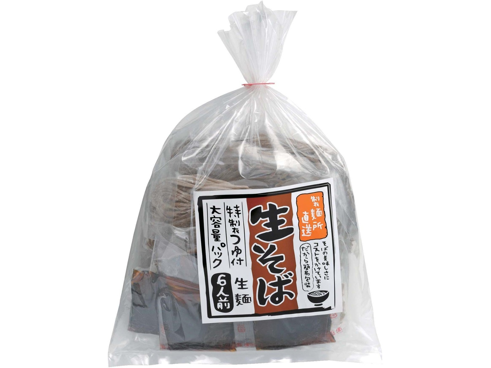 瀬戸内讃岐工房 生そば 6食つゆ付き| コープこうべネット
