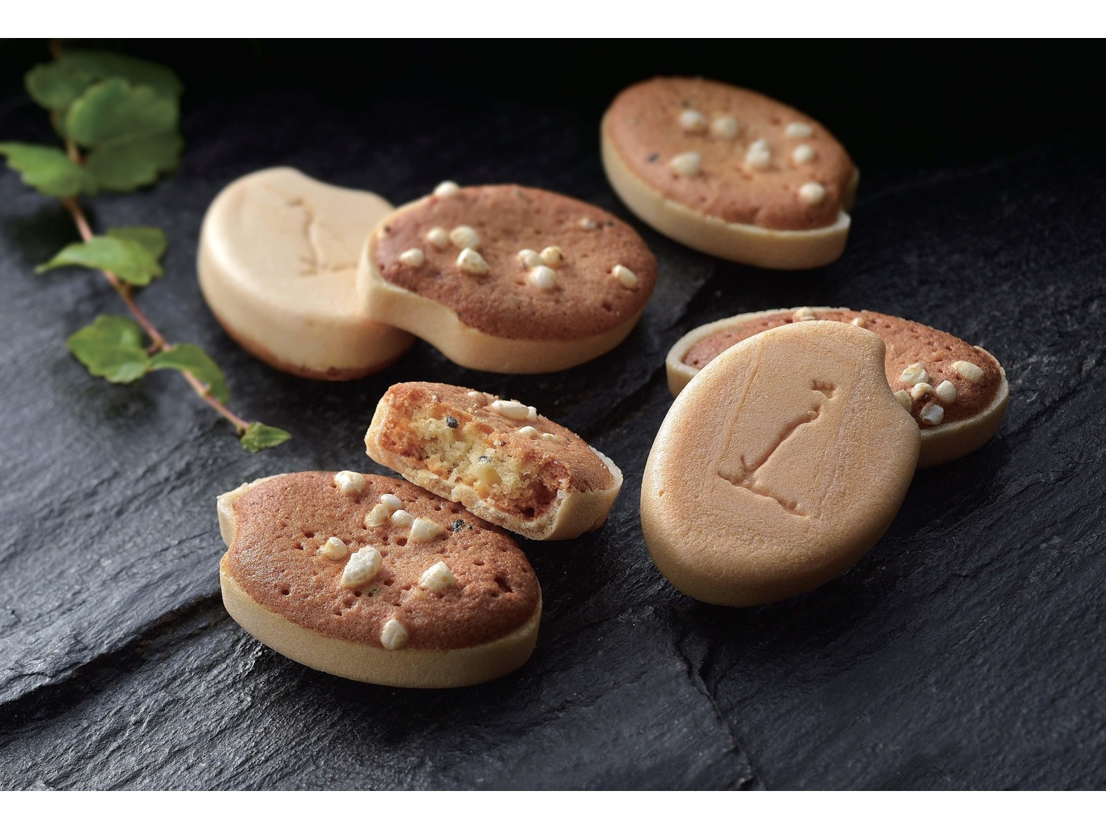 五感 お米の最中クッキー 穂の一 1箱（10コ入）| コープこうべネット