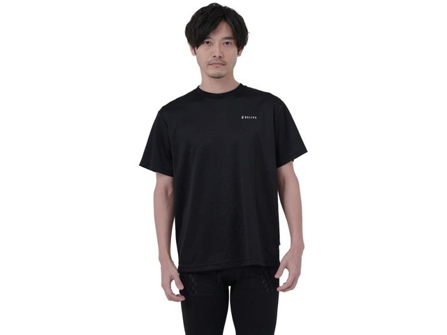 すぐったレディース福袋 リライブシャツα（男女兼用） 1枚 黒 LL| コープこうべネット Tシャツ(半袖/袖なし)