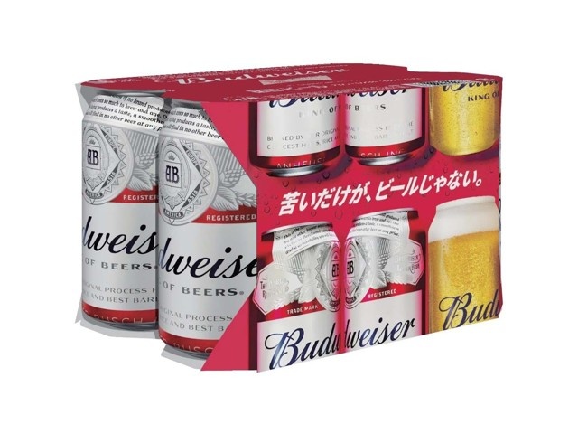 【NEW限定品】 ABインベブジャパン バドワイザー 330ml×6缶組+景品付| コープ ビール・発泡酒