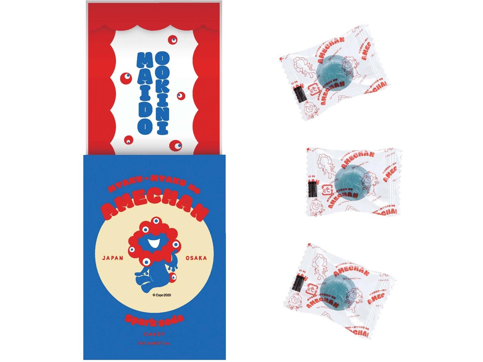 TNTMARKET ミャクミャクノアメチャン 1箱（8コ入