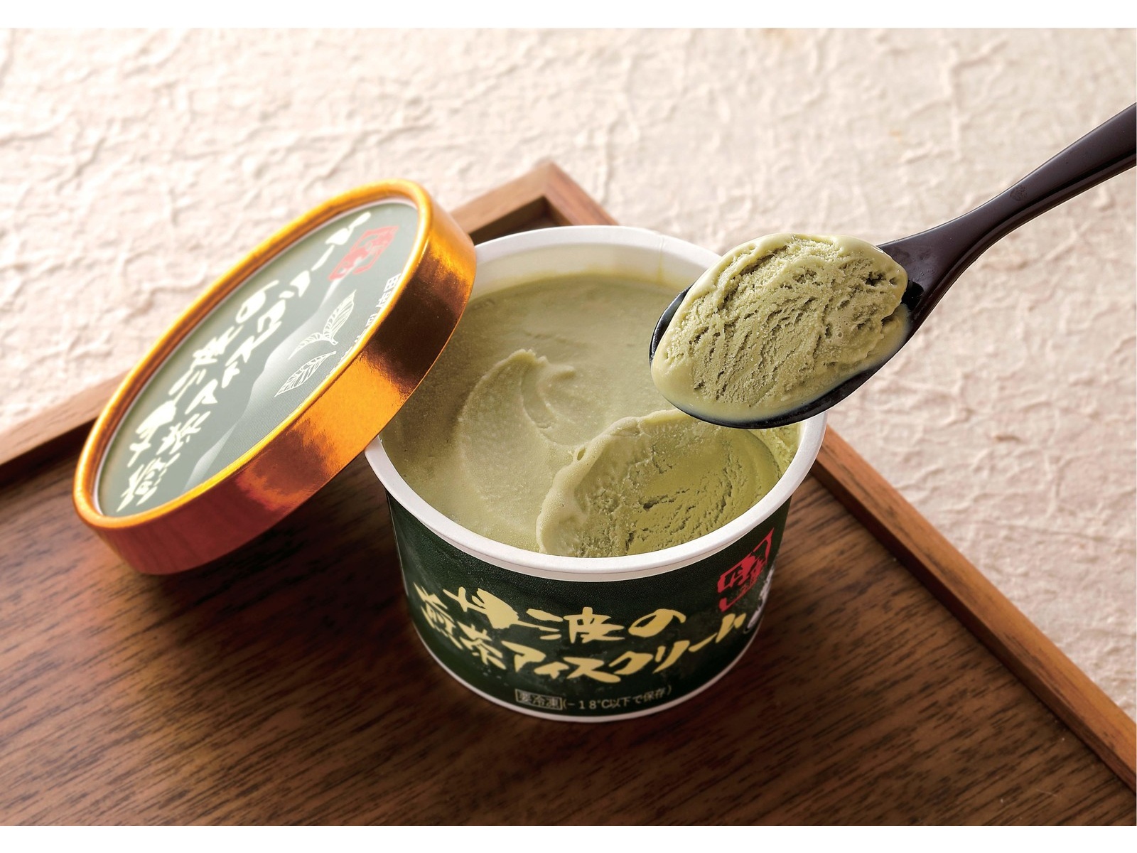 岸本久志商店 丹波の煎茶アイスクリーム 1コ（104ml） | コープこうべ