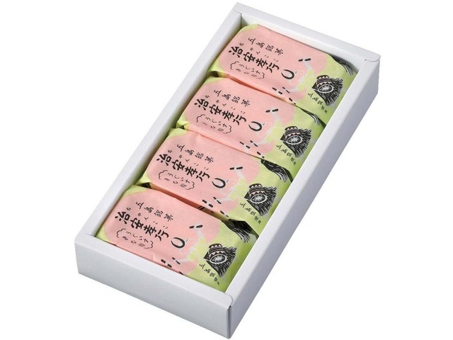 御菓子司はたなか 五島銘菓 うぐいすきな粉治安孝行 1箱（4コ入