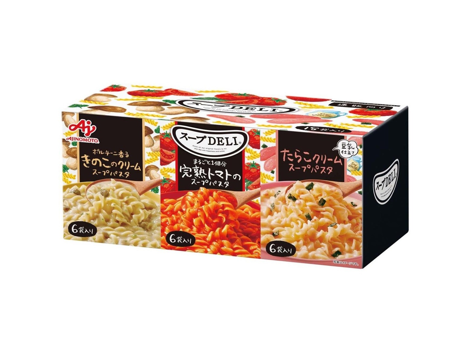 味の素 スープDELIバラエティボックス 1箱（3種・18袋入）| コープ