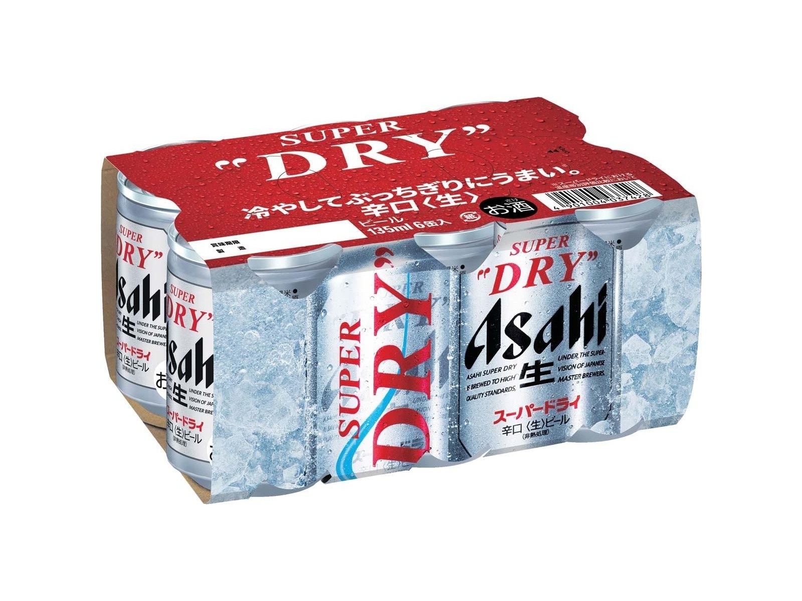 アサヒ スーパードライ 135ml×6缶組 | コープこうべネット