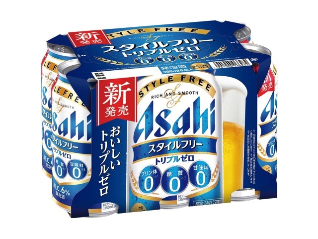 アサヒ スタイルフリートリプルゼロ 350ml×6缶組 | コープこうべネット