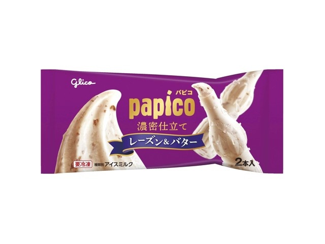 パピコ出品 グリコ パピコ 濃密仕立てレーズン＆バター 80ml×2本入 | コープこうべ