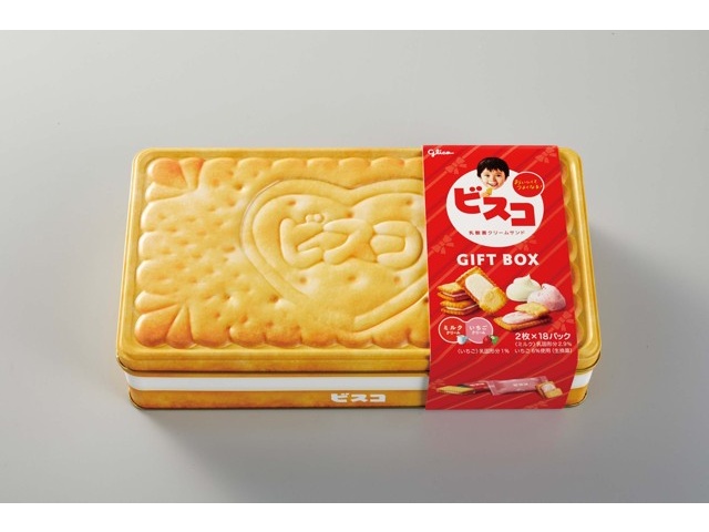 グリコ ビスコGIFTBOX 36枚（2枚×18パック