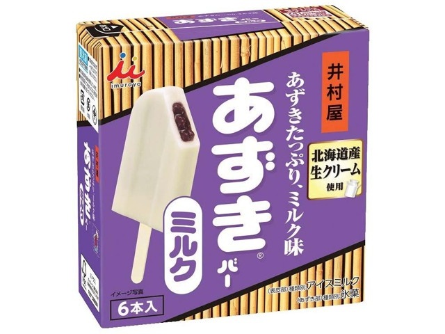 井村屋 あずきバー ミルク 1箱（60ml×6本入）| コープこうべネット
