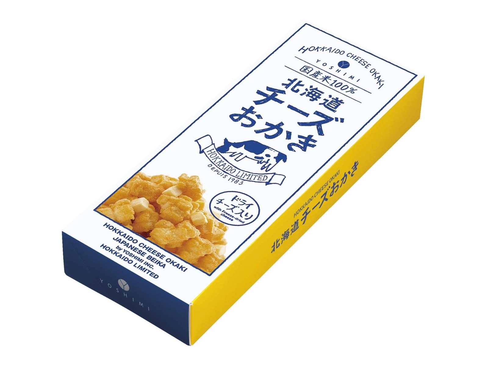 YOSHIMI 北海道チーズおかき 1箱 （17g×6袋入）| コープこうべネット