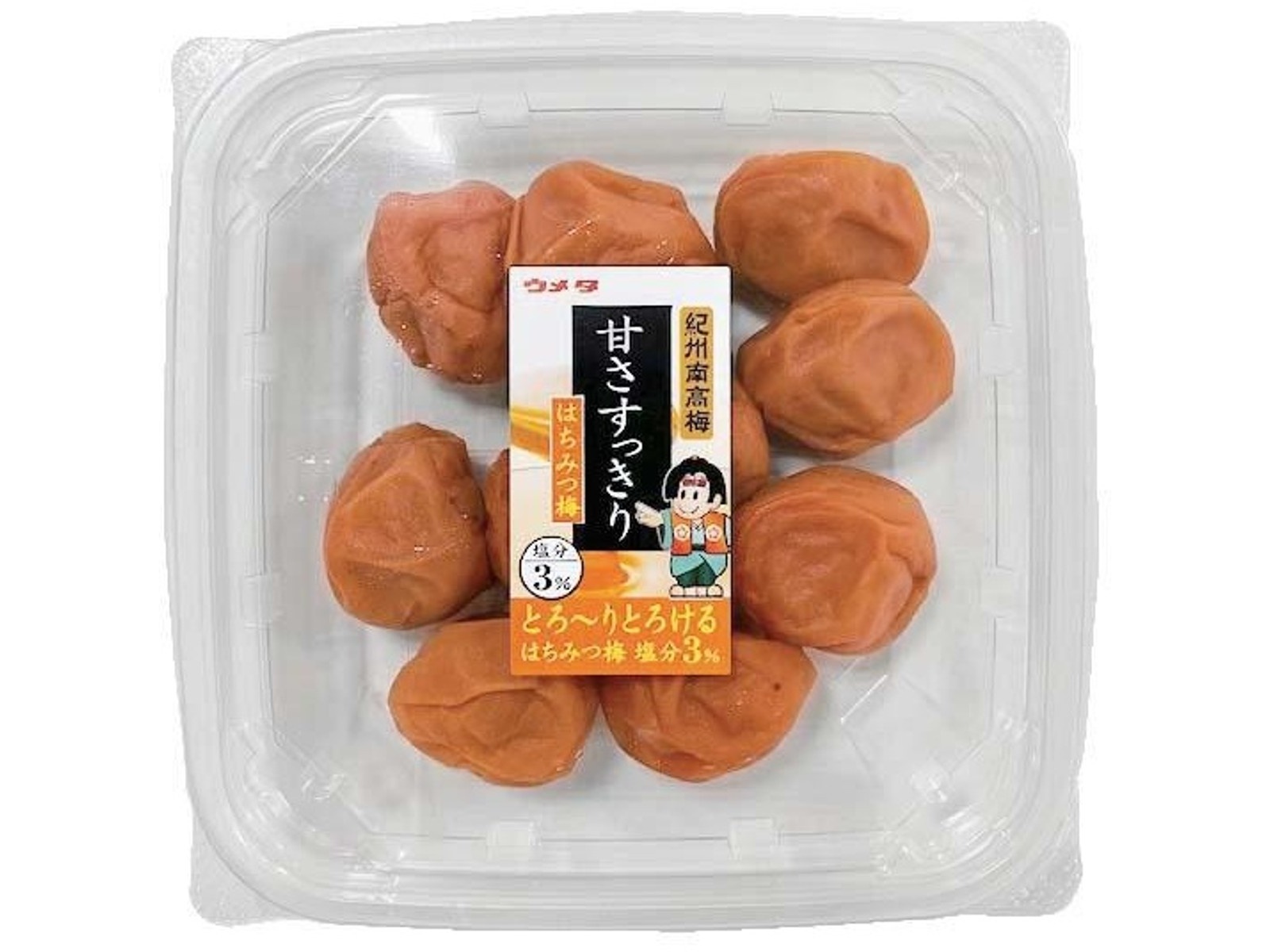 ウメタ 紀州南高梅甘さすっきりはちみつ梅 240g| コープこうべネット