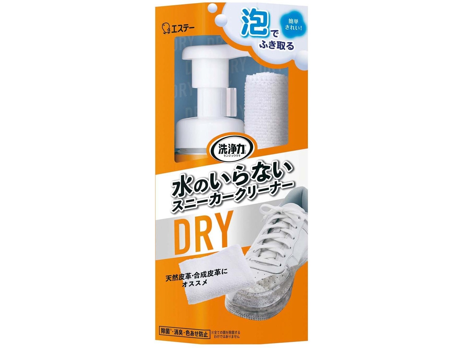 健康を考える その他 エステー 洗浄力 水のいらない スニーカークリーナー 150ml