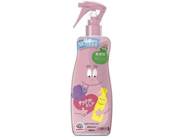アース製薬 サラテクト ピュアミスト バーバパパ 200ml | コープこうべ