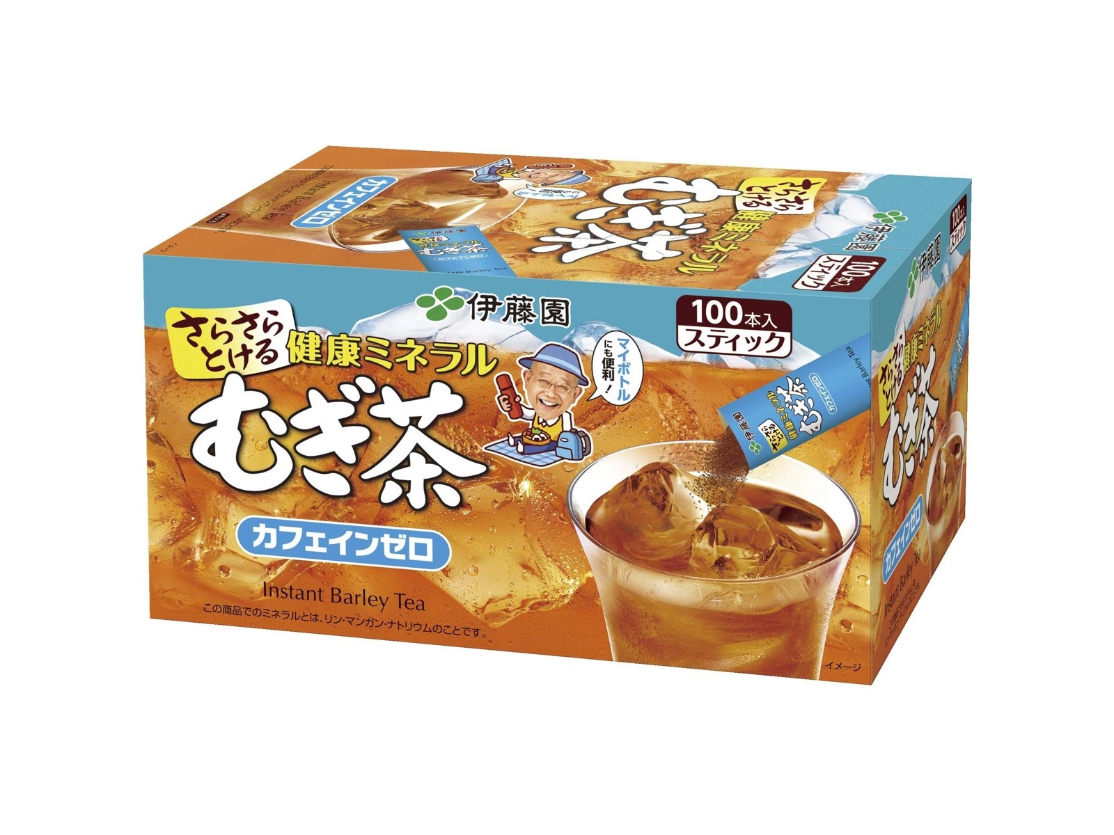 伊藤園 さらさらとける健康ミネラルむぎ茶スティック 0.8g×100本入