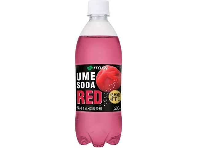 伊藤園 UME SODA RED 500ml| コープこうべネット