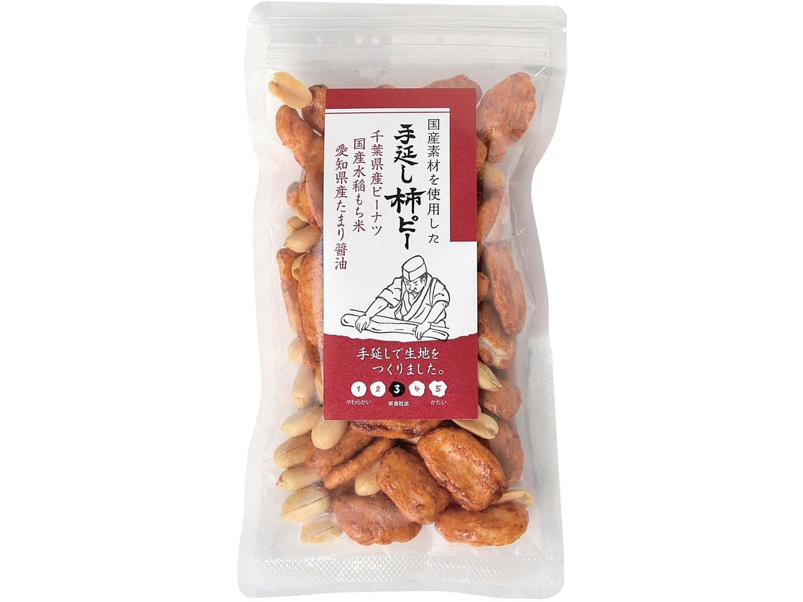 王様製菓 手延し柿ピー 1袋（100g）| コープこうべネット