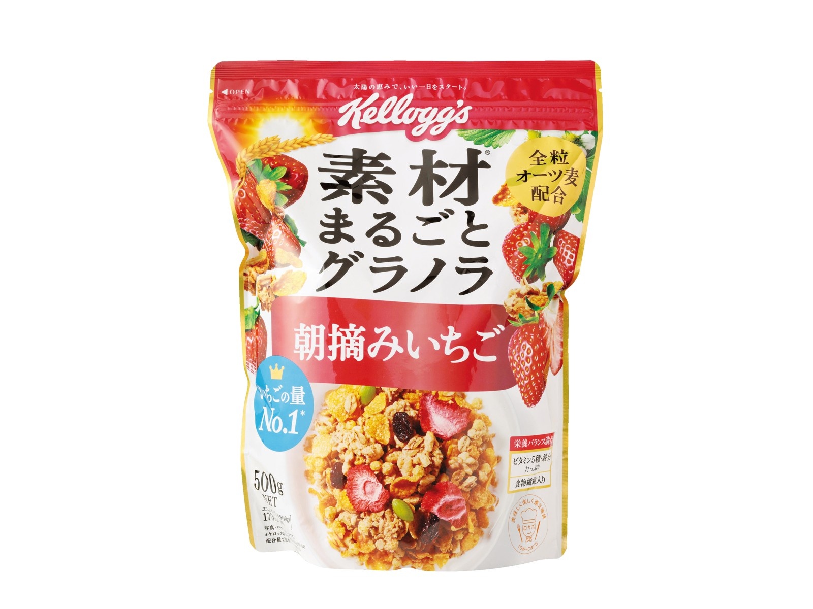 Kellogg's 素材まるごとグラノラチョコバナナ 素材まるごとグラノラヘーゼルナッツチョコレート | Kellogg's Japan
