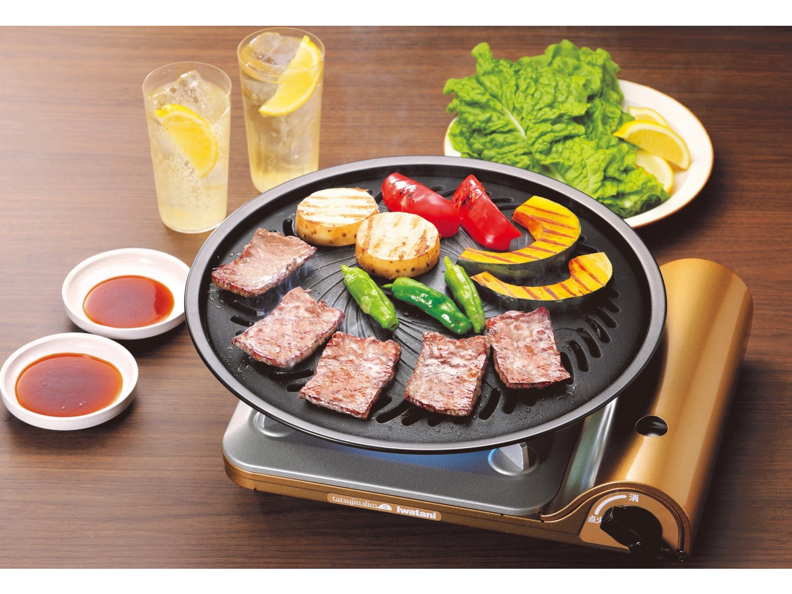 けむらん亭焼肉プレート 未使用 箱付 National 焼肉プレート けむらん亭 NF-HY200-H