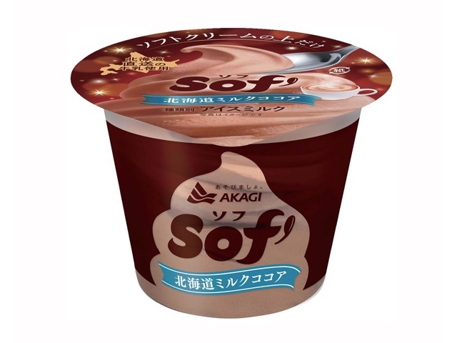 赤城乳業 ソフ 北海道ミルクココア 150ml | コープこうべネット
