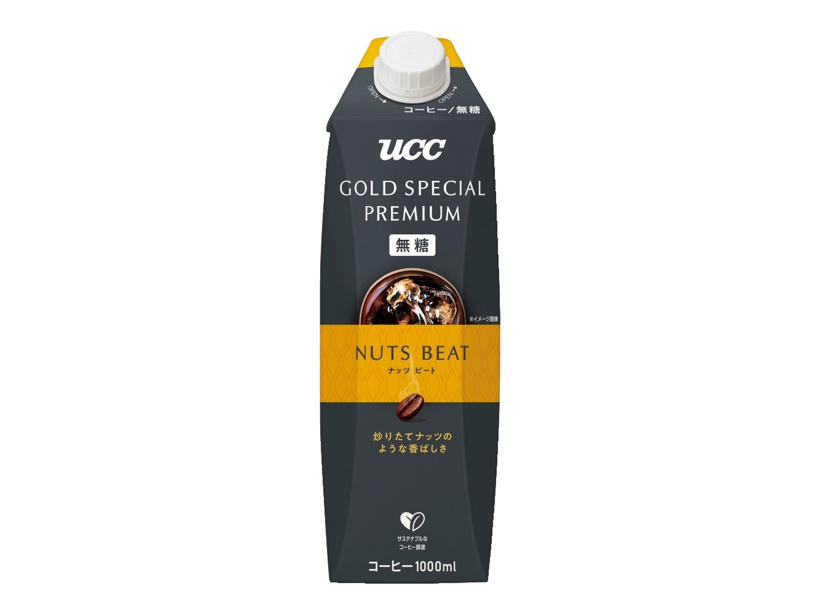 UCC GOLD SPECIAL PREMIUM ナッツビート 無糖 1,000ml| コープ